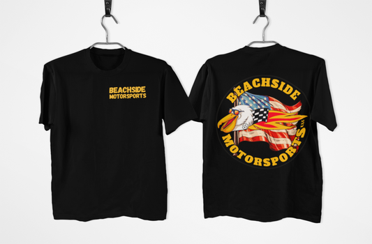 Classic Beachside Motorsports Black Tee